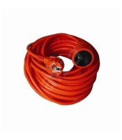 Удължител 20m, 3x1.5mm2, PVC, IP20, бял,