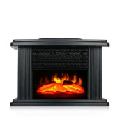 Mini Fireplace Electric Heater Furnace with Realistic 3D Flame