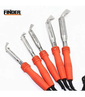 100W Industrial Duty Electric Solder Iron Soldering Ceramics Heavy Flat Tip Welding Gun Repair Tool EU Plug