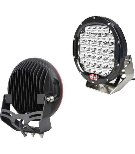 LED Driving Lights 96W ΑΔΙΑΒΡΟΧΟΣ ΣΤΡΟΓΓΥΛΟΣ BAR 96W 12 - 24 VDCLED ΜΠΑΡΕΣ