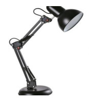 Architect Swing-Arm 31.5-in Black Swing-arm Desk Lamp with Metal Shade