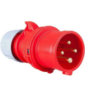 MALE INDUSTRIAL PLUG 4P 16A 014-6 IP44