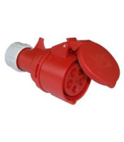 FEMALE INDUSTRIAL PLUG 5P 16A 215-6 IP44 PCE