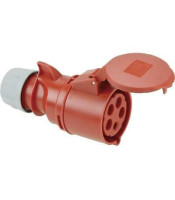 FEMALE INDUSTRIAL PLUG 5P 32A 225-6 IP44 PCE