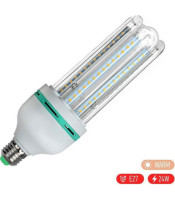 E27 24w smd-2835 ΛΑΜΠΑ ΜΕ LED 230V 24W E27 COOL WHITE SMDE27