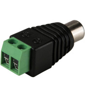 JT-1270 RCA CONNECTOR ΘΗΛΥΚΟ ΣΕ ΚΛΕΜΑ 2PCONNECTOR ΗΧΟΥ