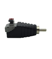 RCA Male to AV 2 Screw Terminal Female