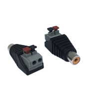 JT-1289 RCA ADAPTOR ΘΗΛΥΚΟ ΣΕ ΚΛΕΜΑ 2P ΧΩΡΙΣ ΒΙΔΑCONNECTOR ΗΧΟΥ