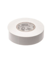 tape WHITE 40m ΜΟΝΩΤΙΚΗ ΤΑΙΝΙΑ ΑΚΑΥΣΤΗ PVC 0,13*19mm 0-60° C ΛΕΥΚΗΤΑΙΝΙΕΣ