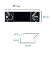 Mp5 Bluetooth Vídeo Player Lcd 4 Fm Usb Sd