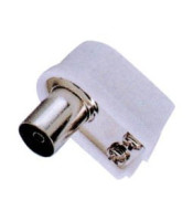 PAL FEMALE 9.5mm (TV) PLASTIC SCREW-TYPE (R/A)