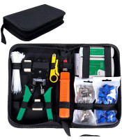 Network Tool Kit for Cat5/5e, Black