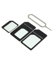 Nano Sim Adapter - Nano Sim Card to Micro Sim - Standard Sim Adapter for iPhone