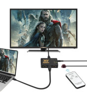 HDMI 3 SWITCH DATA SWITCH HDMI 3 ΣΕ 1 ΣΥΣΚΕΥΕΣ ΜΕ ΚΟΝΤΡΟΛΕΠΙΛΟΓΕΙΣ - ΔΙΑΚΛΑΔΩΤΕΣ