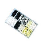 Automotive Clip Assortment for Peugeot, Citroen - 345 pcs.