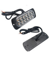 12LED 36W ultra-thin side light truck/lorry body side warning light side light Police Lights Truck