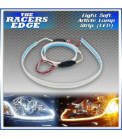 LED DRL DIY Flexible Daytime Running Light Soft Article Lamp Tube Car Styling Strip Automobiles Waterproof