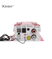 kinter MA-700 Mini audio Amplifier 2channels USB FM antenna for home car motorcycle