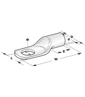 COPPER SINGLE-HOLE TERMINAL LUG SC25-10.5 (JGK) LNG/CHS