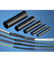 HEAT SHRINK TUBING 3.2/1.6mm BLACK (-55+135°C) W/R