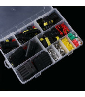 240pcs Pin Car Electrical Wire Waterproof Connector Plug Cable Terminal Fuse Kit