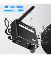 D18 3 In 1 bluetooth Receiver Digital to Analog Conversion U Disk Play for TV Speaker Phone