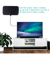 Indoor Digital TV Antenna + Bracket Holder HDTV UHF VHF TV Antena DVB-T DVB-T2 ATSC ISDB