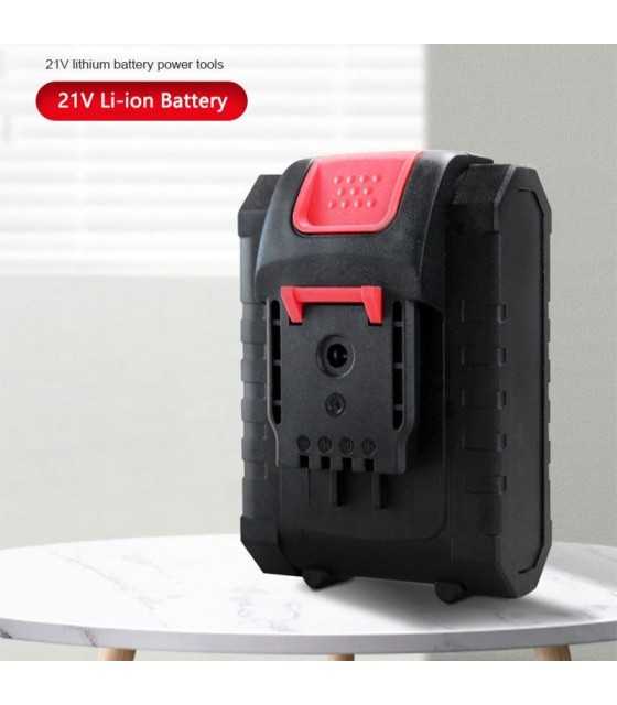 21V 2000mAh 18650 Rechargeable Lithium Battery Cordless Drill Battery for Electric Screwdriver Electric Wrench Tools Accessories