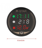 3 IN 1 LED Time Temperature Voltage