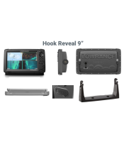 Lowrance Hook REVEAL 9 | 50/200 HDI Transducer