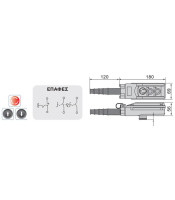 XCD61D XND ΜΠΟΥΤΟΝΙΕΡΑ ΓΕΡΑΝΩΝ ΣΤΕΓΑΝΗ 2 ΤΑΧΥΤΗΤΩΝ/2 ΠΛΗΚΤΡΩΝΔΙΑΚΟΠΤΕΣ