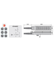 XCD63C XND ΜΠΟΥΤΟΝΙΕΡΑ ΓΕΡΑΝΩΝ ΣΤΕΓΑΝΗ 1 ΤΑΧΥΤΗΤΑΣ/6 ΠΛΗΚΤΡΩΝΔΙΑΚΟΠΤΕΣ