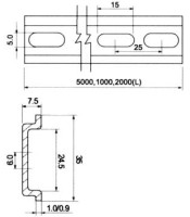 HC-701 Steel rail