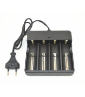 18650 Battery Charger 4-Bay for Rechargeable Batteries 3.7V Li-ion TR IMR 18650 14500 16340(RCR123)