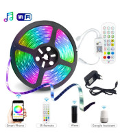 RGB Smart Strip SMART ΤΑΙΝΙΑ, LED RGB ΜΕ ΕΦΑΡΜΟΓΗ ΚΑΙ ΤΗΛΕΧΕΙΡΙΣΜΟ 5mΤΑΙΝΙΕΣ