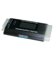 PC Power Supply Tester 20/24Pin Aluminum Alloy LCD Screen Power Supply Tester