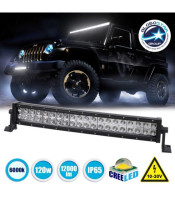 56 См Мощен LED бар 120W 40 LED 12V 24V АТВ, Джип, 4х4, Offroad, Камион