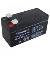 12V 1.3A Lead Acid Battery