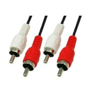 SOUND CABLE 2 MALE RCA TO 2 MALE RCA 5m