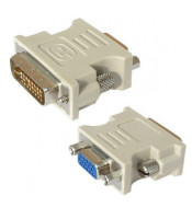 CMP-ADAP21 ADAPTOR DVI -I ΑΡΣΕΝΙΚΟ - VGA ΘHΛΥΚΟADAPTORS PC