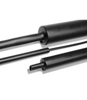 HEAT SHRINK TUBING 25.4/12.7mm (-55+135°C) BLACK PLF100