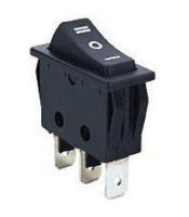 MEDIUM ROCKER SWITCH 3P W/O LAMP ON-OFF-ON 16A/250V