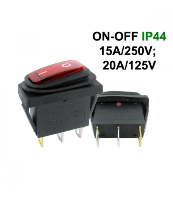 ON-OFF Waterproof Switch QY603 15A 250VAC