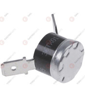 BI-METAL THERMOSTAT WITH VERTICAL CONNECTORS Φ15.8 10A/250V BLV/NC