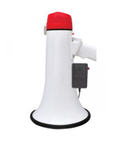 Hand grip type megaphone with siren 12V 15W