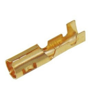 NAKED SNAP-ON FEMALE CABLE LUG 3.96-2.5 BRASS