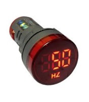 DIGITAL PANEL FREQUENCY METER AC Φ22 0-99Hz RED LED