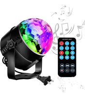 Disco Ball LED Party Lights-TTF Sound Activated LED RGB Strobe Light 7 Color