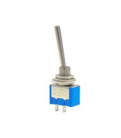 TOGGLE SWITCH MINI SINGLE POLE 2P ON-OFF 3A/250V MTS-101-L1