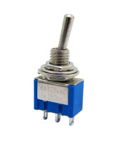 TOGGLE SWITCH MINI SINGLE POLE 3P ON-ON 3A/250V MTS-102